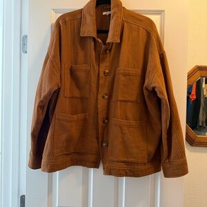Maurices Tan Bomber Jacket